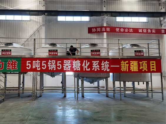 梁园精酿啤酒设备厂—5吨精酿啤酒设备—新疆项目